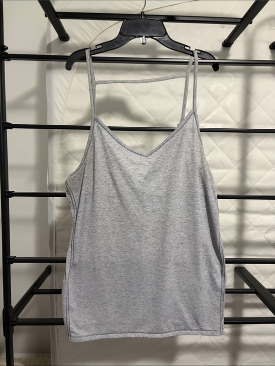 Tops - Light Gray Women's V-Neck Cami Tank Top